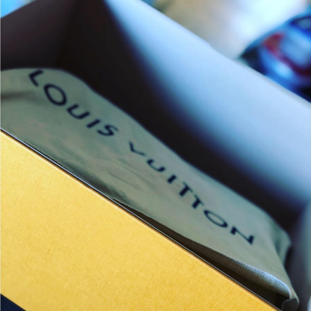 Authentic Louis Vuitton Purse (Dark Purple Suede interior) - Box & Dust Bag incl - Picture 3 of 4
